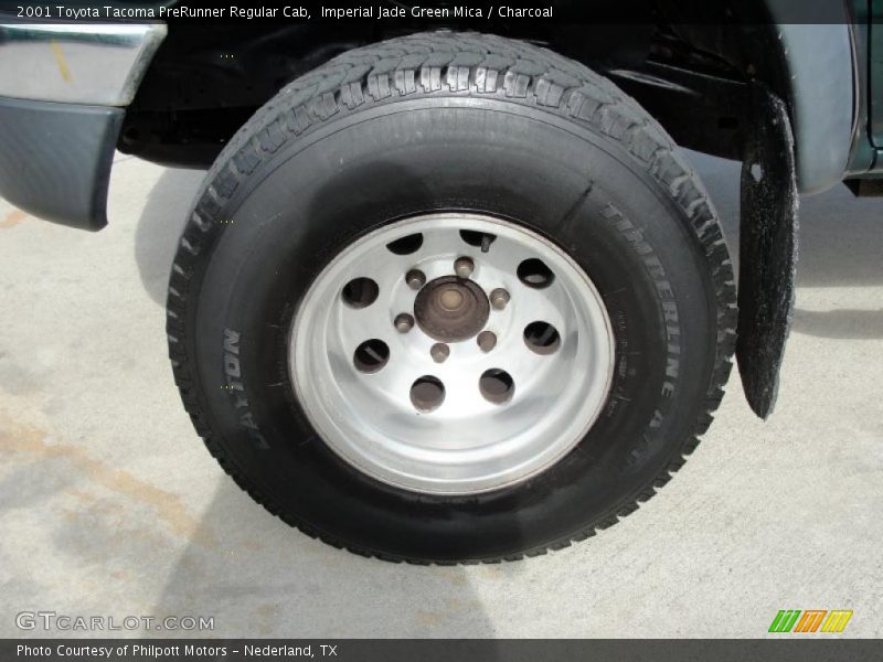 Imperial Jade Green Mica / Charcoal 2001 Toyota Tacoma PreRunner Regular Cab