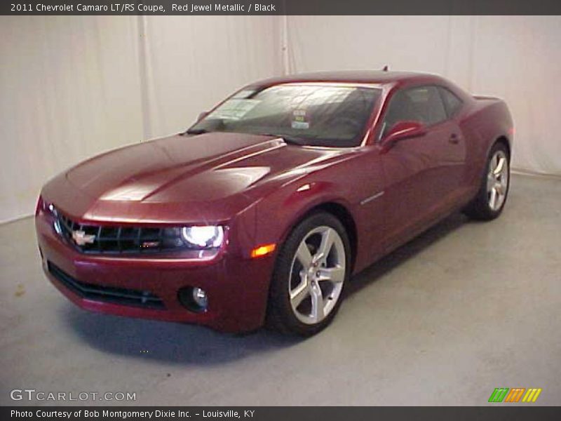 Red Jewel Metallic / Black 2011 Chevrolet Camaro LT/RS Coupe