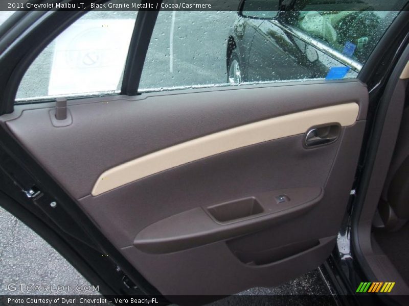 Black Granite Metallic / Cocoa/Cashmere 2011 Chevrolet Malibu LT