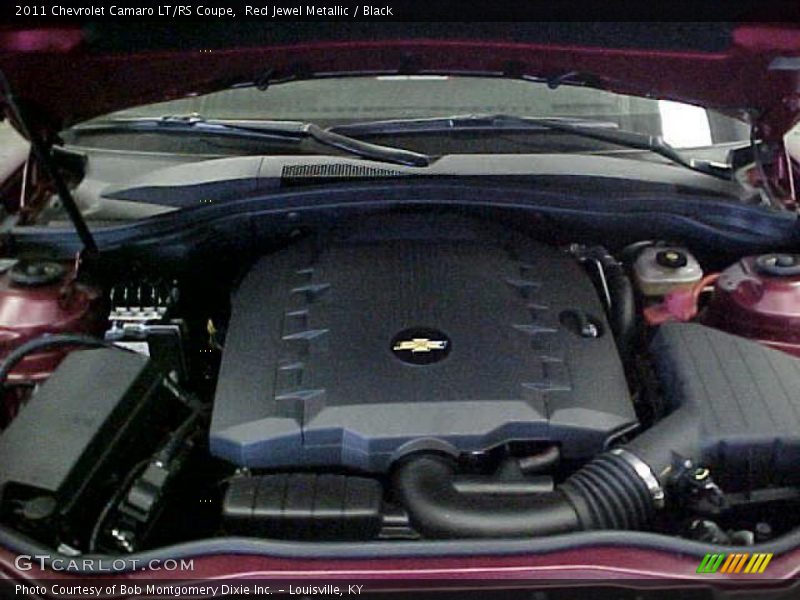 Red Jewel Metallic / Black 2011 Chevrolet Camaro LT/RS Coupe