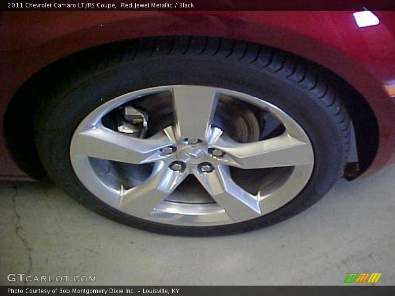 Red Jewel Metallic / Black 2011 Chevrolet Camaro LT/RS Coupe