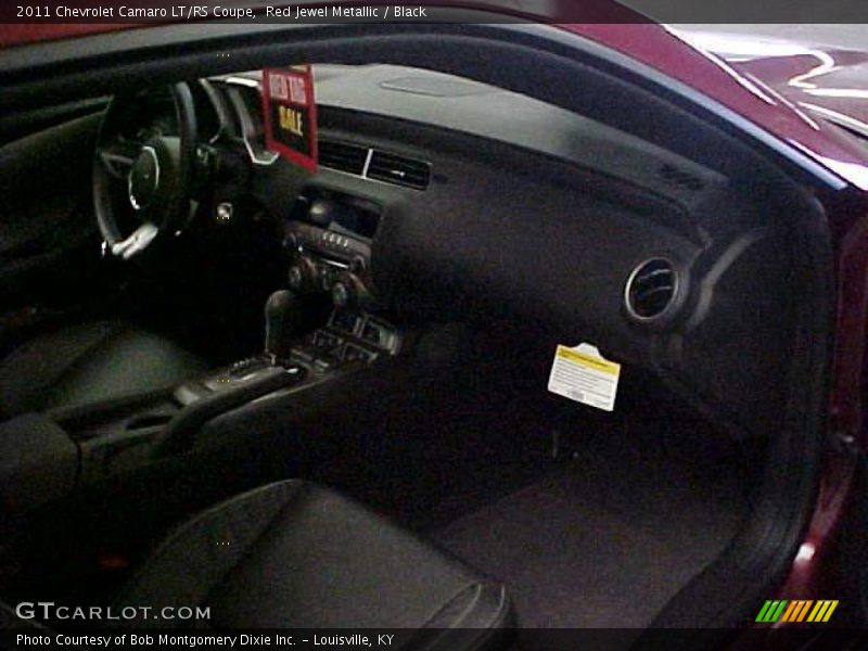 Red Jewel Metallic / Black 2011 Chevrolet Camaro LT/RS Coupe