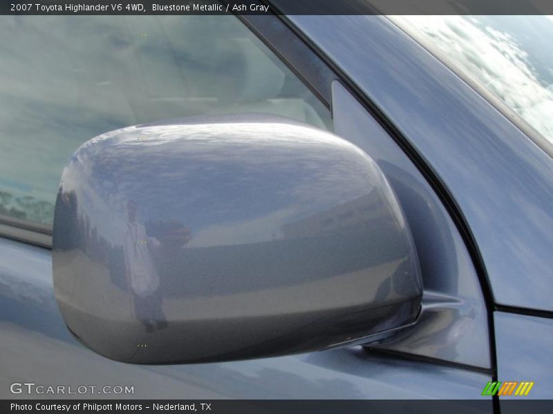 Bluestone Metallic / Ash Gray 2007 Toyota Highlander V6 4WD