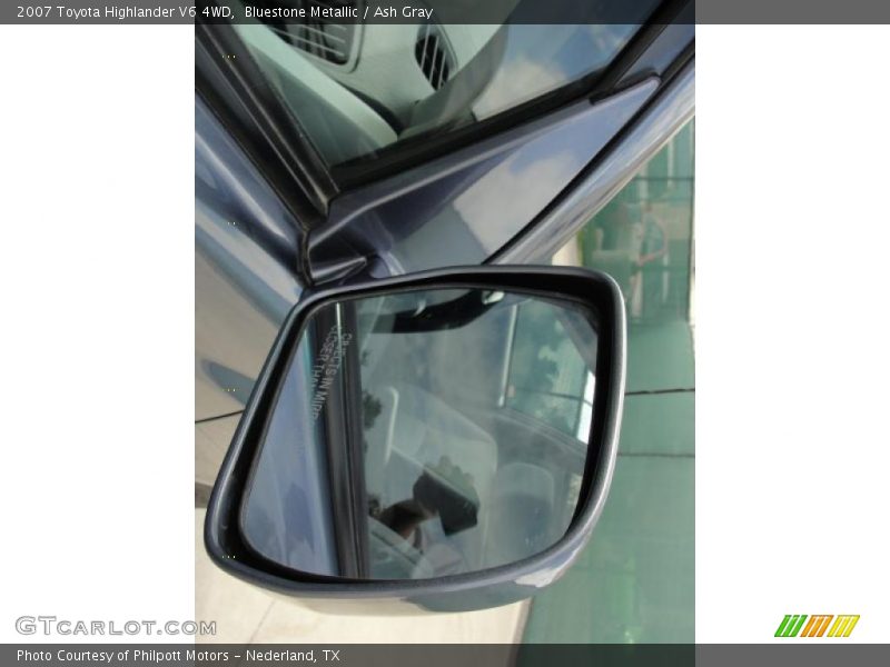 Bluestone Metallic / Ash Gray 2007 Toyota Highlander V6 4WD