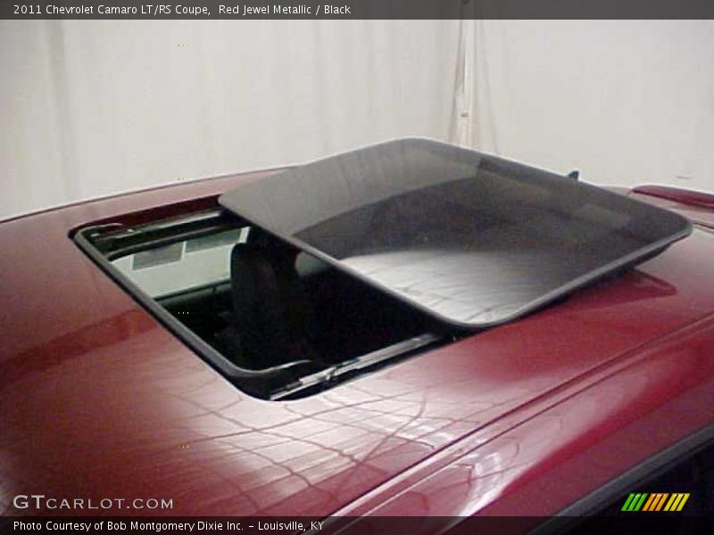 Red Jewel Metallic / Black 2011 Chevrolet Camaro LT/RS Coupe