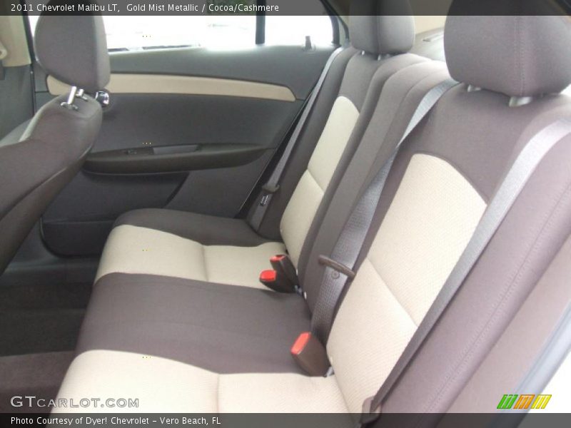 Gold Mist Metallic / Cocoa/Cashmere 2011 Chevrolet Malibu LT