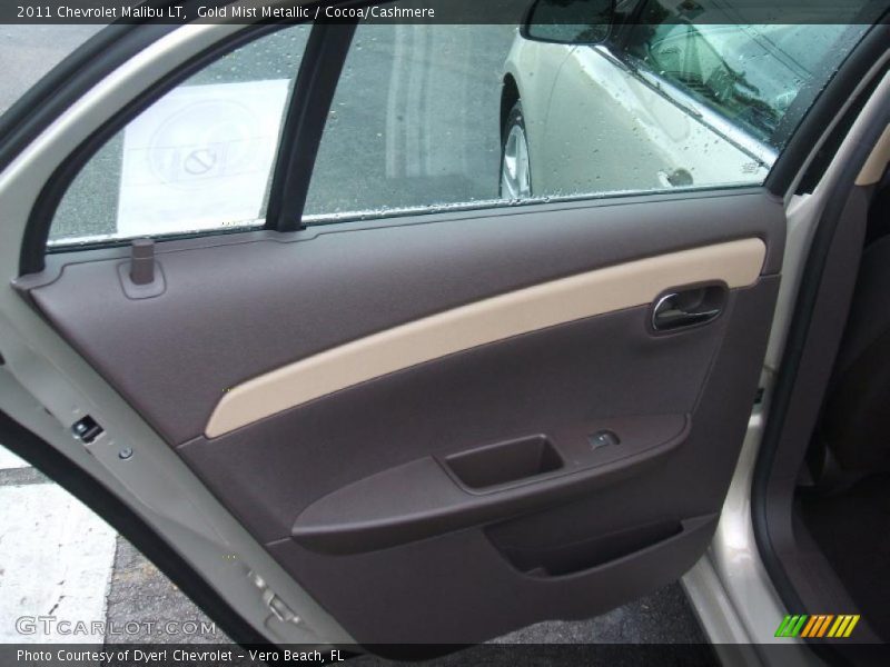 Gold Mist Metallic / Cocoa/Cashmere 2011 Chevrolet Malibu LT