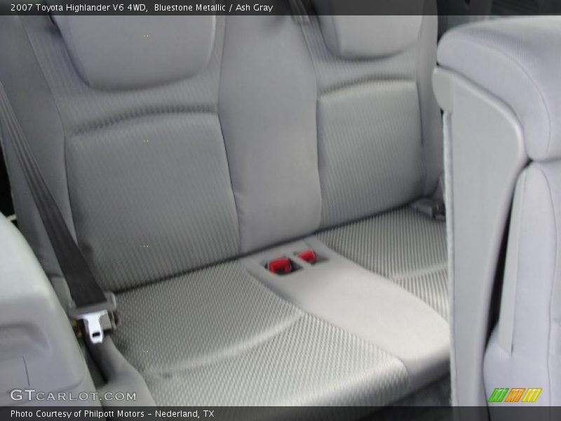 Bluestone Metallic / Ash Gray 2007 Toyota Highlander V6 4WD
