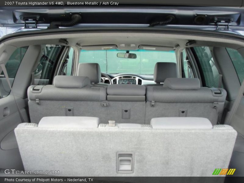 Bluestone Metallic / Ash Gray 2007 Toyota Highlander V6 4WD
