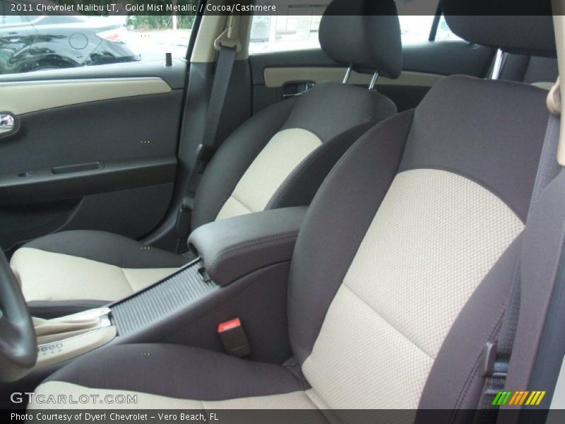 Gold Mist Metallic / Cocoa/Cashmere 2011 Chevrolet Malibu LT