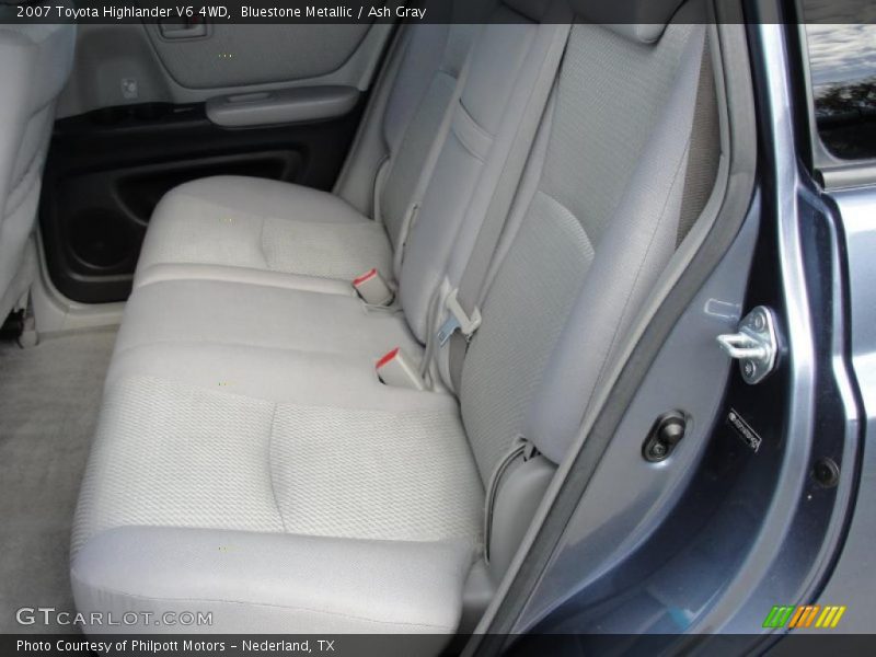Bluestone Metallic / Ash Gray 2007 Toyota Highlander V6 4WD