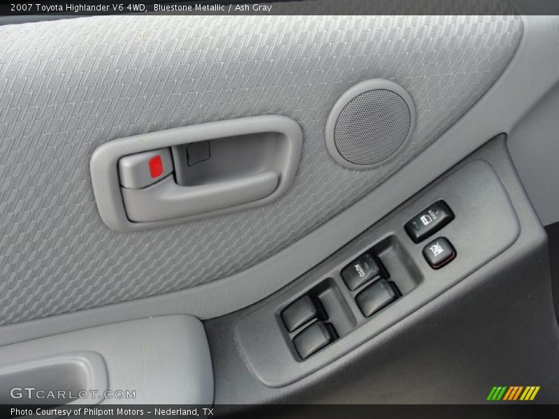 Bluestone Metallic / Ash Gray 2007 Toyota Highlander V6 4WD