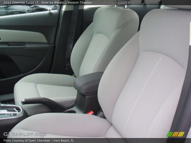 Silver Ice Metallic / Medium Titanium 2011 Chevrolet Cruze LT