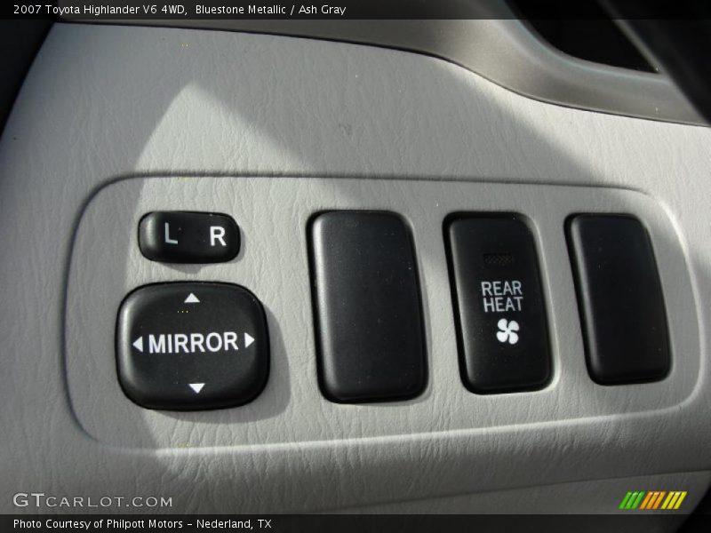 Bluestone Metallic / Ash Gray 2007 Toyota Highlander V6 4WD