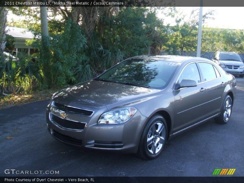 Mocha Steel Metallic / Cocoa/Cashmere 2011 Chevrolet Malibu LT