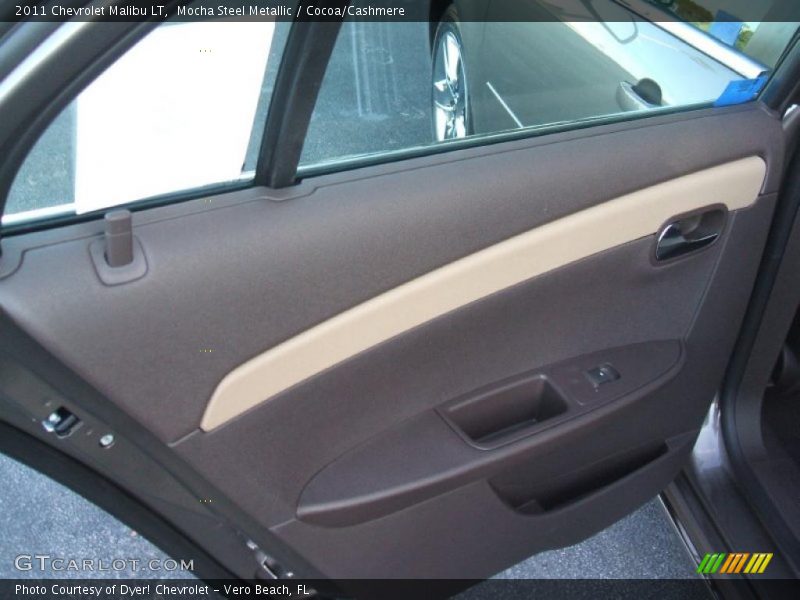 Mocha Steel Metallic / Cocoa/Cashmere 2011 Chevrolet Malibu LT