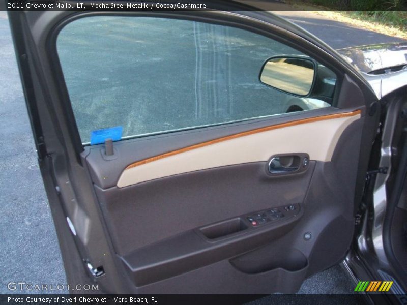 Mocha Steel Metallic / Cocoa/Cashmere 2011 Chevrolet Malibu LT