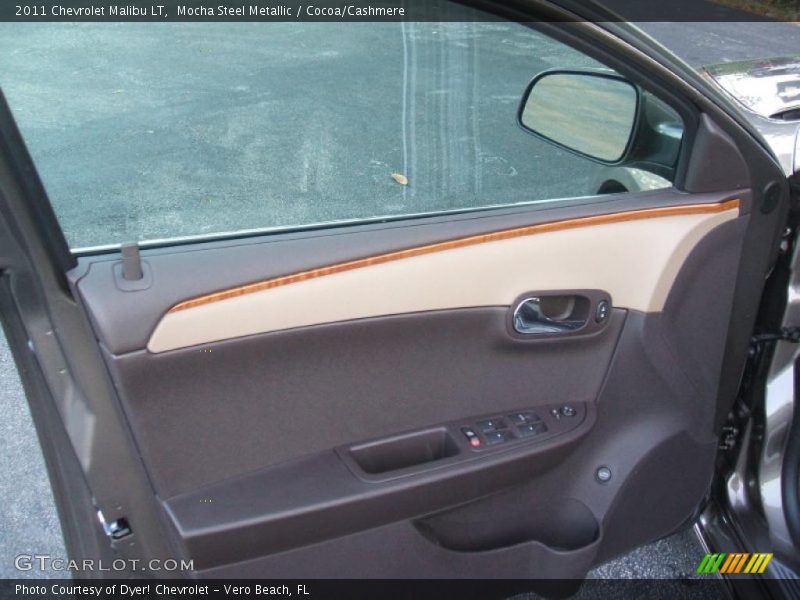 Mocha Steel Metallic / Cocoa/Cashmere 2011 Chevrolet Malibu LT