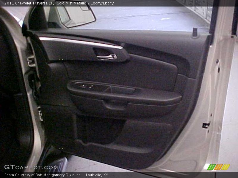 Gold Mist Metallic / Ebony/Ebony 2011 Chevrolet Traverse LT