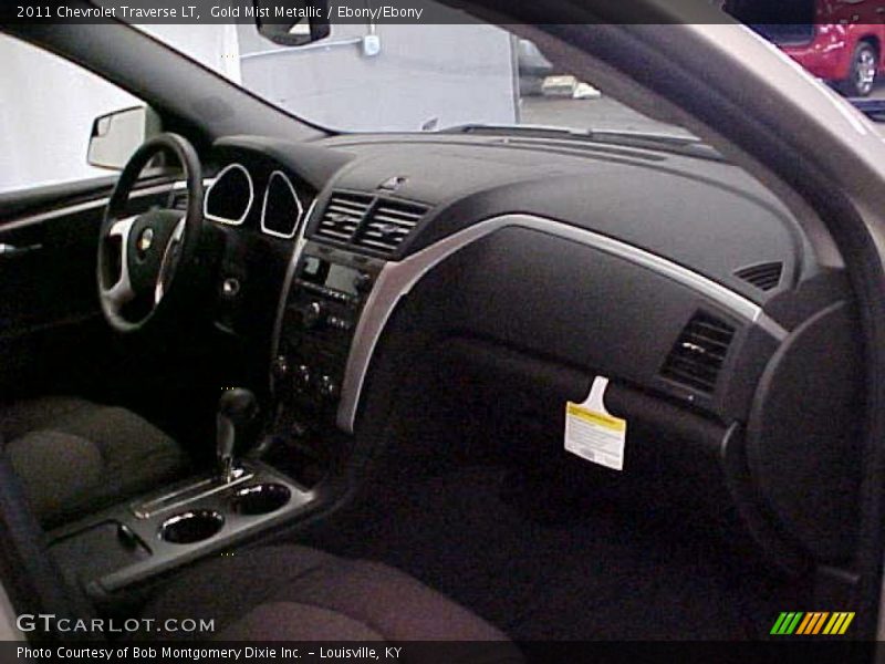 Gold Mist Metallic / Ebony/Ebony 2011 Chevrolet Traverse LT