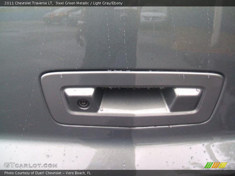 Steel Green Metallic / Light Gray/Ebony 2011 Chevrolet Traverse LT