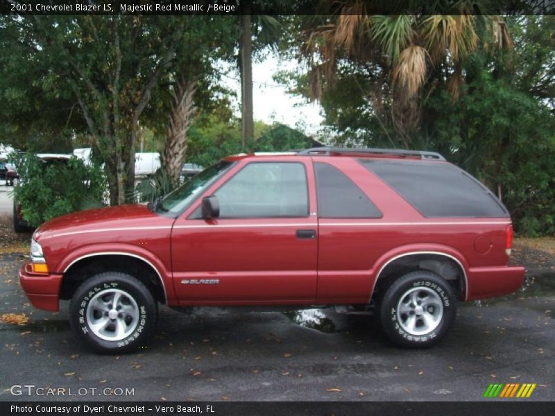  2001 Blazer LS Majestic Red Metallic
