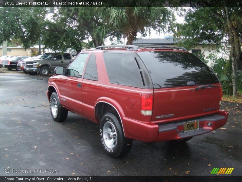  2001 Blazer LS Majestic Red Metallic