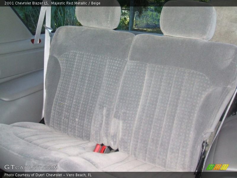  2001 Blazer LS Beige Interior