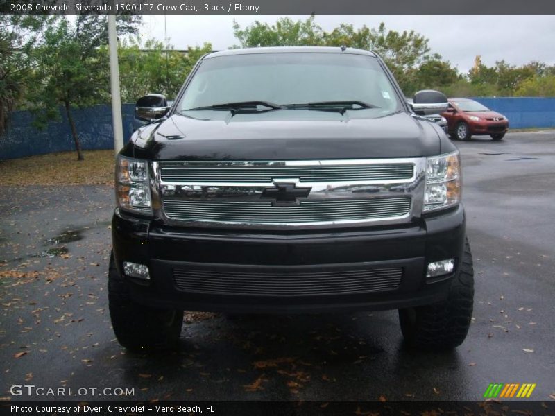 Black / Ebony 2008 Chevrolet Silverado 1500 LTZ Crew Cab