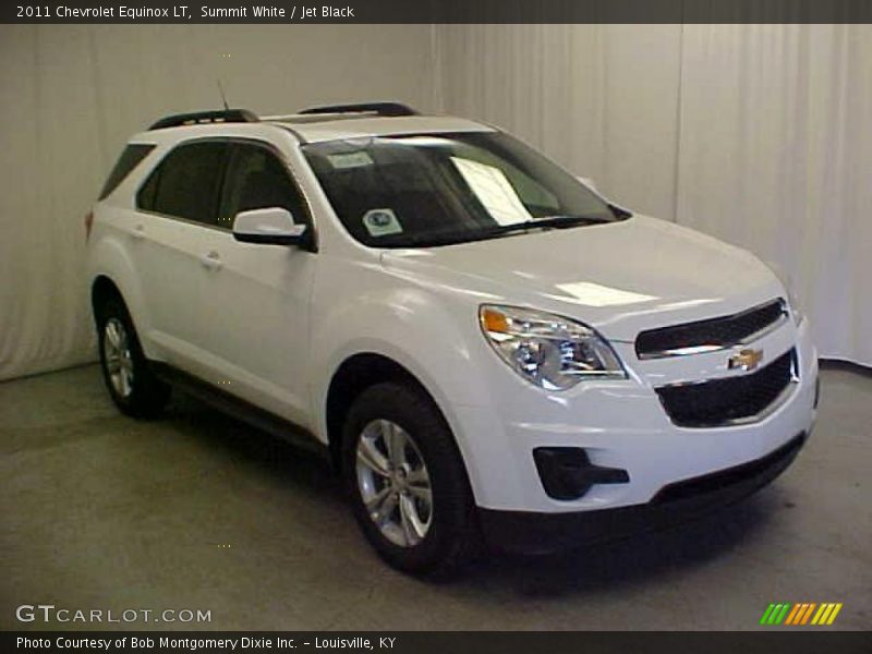 Summit White / Jet Black 2011 Chevrolet Equinox LT