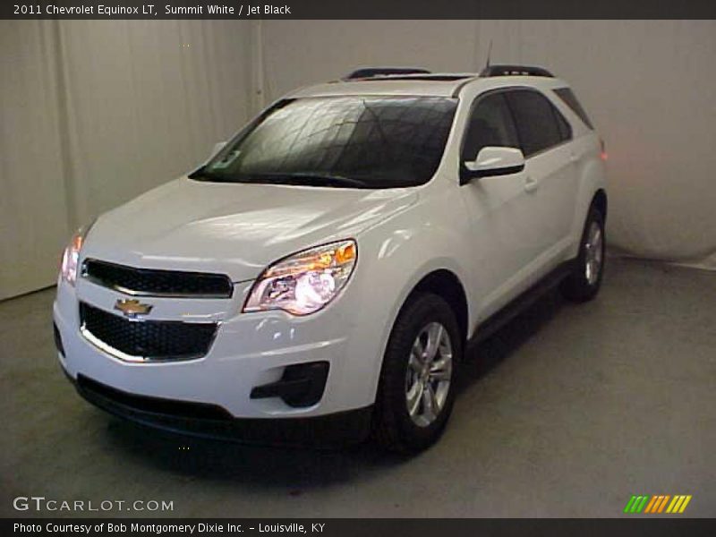 Summit White / Jet Black 2011 Chevrolet Equinox LT