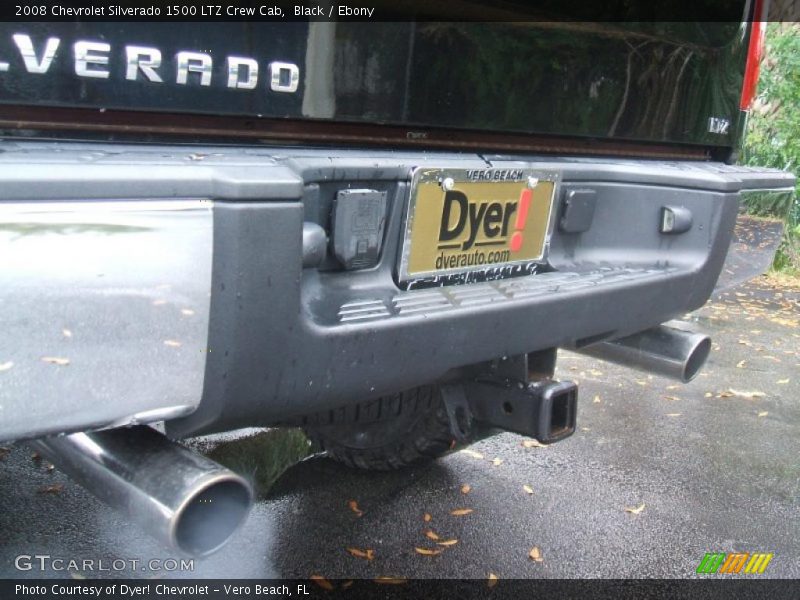 Black / Ebony 2008 Chevrolet Silverado 1500 LTZ Crew Cab