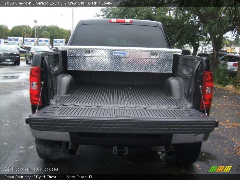 Black / Ebony 2008 Chevrolet Silverado 1500 LTZ Crew Cab