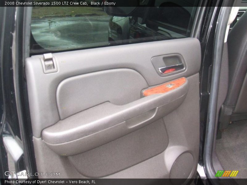 Black / Ebony 2008 Chevrolet Silverado 1500 LTZ Crew Cab