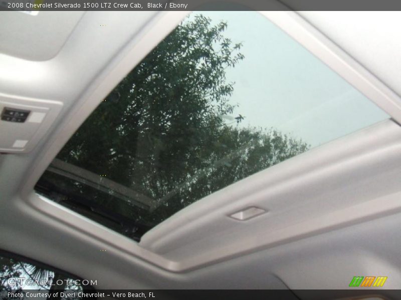 Black / Ebony 2008 Chevrolet Silverado 1500 LTZ Crew Cab