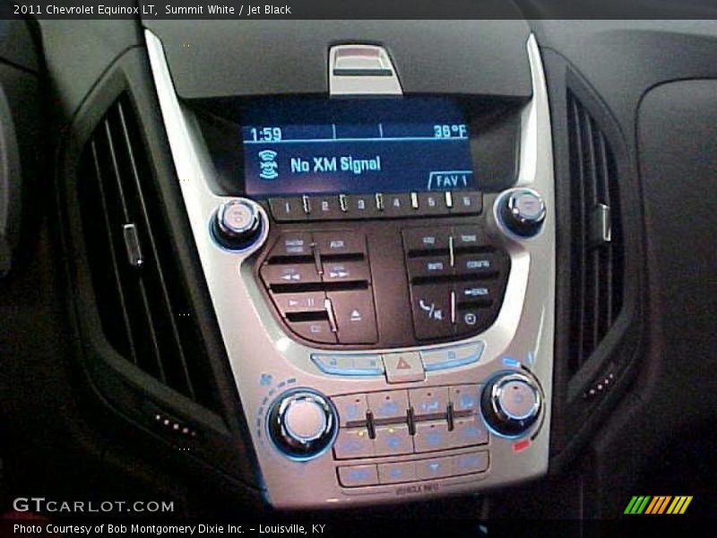 Controls of 2011 Equinox LT