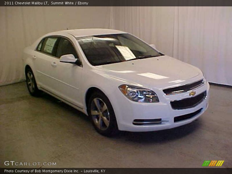 Summit White / Ebony 2011 Chevrolet Malibu LT
