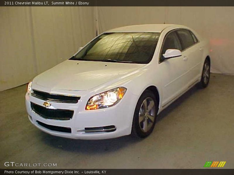 Summit White / Ebony 2011 Chevrolet Malibu LT
