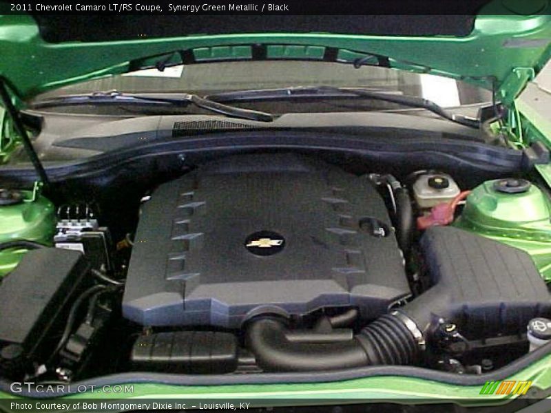 Synergy Green Metallic / Black 2011 Chevrolet Camaro LT/RS Coupe
