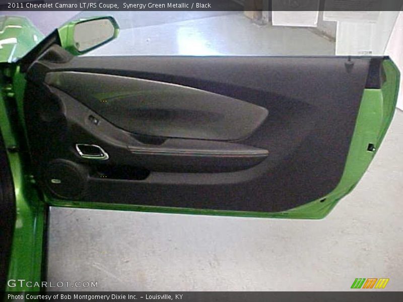 Synergy Green Metallic / Black 2011 Chevrolet Camaro LT/RS Coupe