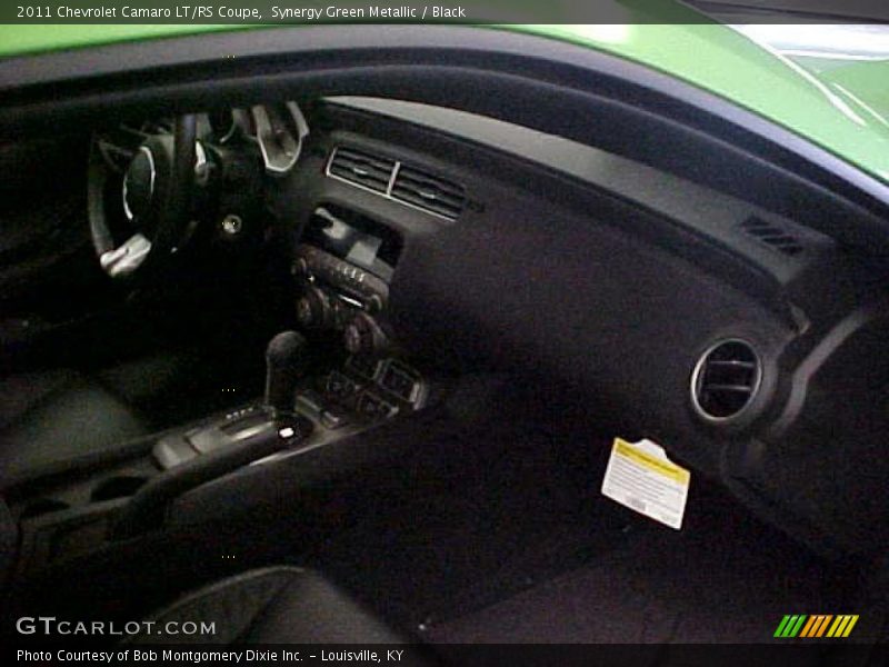 Synergy Green Metallic / Black 2011 Chevrolet Camaro LT/RS Coupe