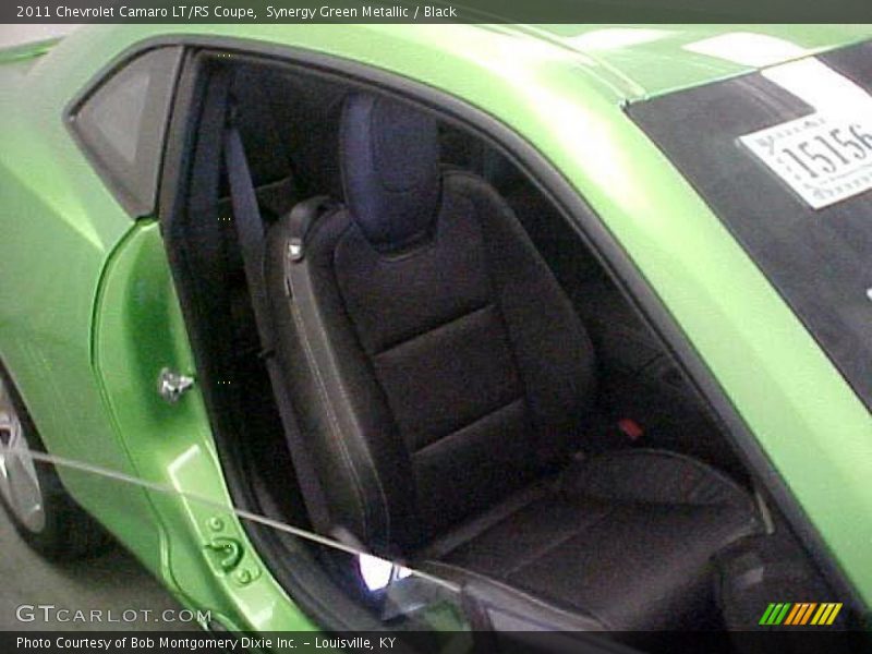 Synergy Green Metallic / Black 2011 Chevrolet Camaro LT/RS Coupe