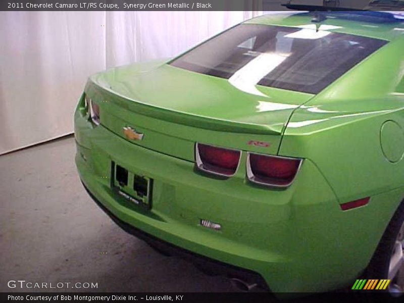 Synergy Green Metallic / Black 2011 Chevrolet Camaro LT/RS Coupe