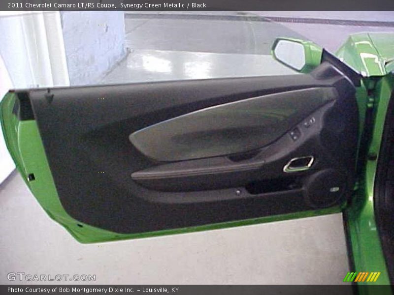 Synergy Green Metallic / Black 2011 Chevrolet Camaro LT/RS Coupe