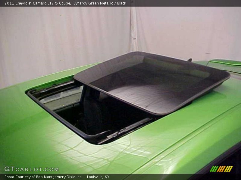 Synergy Green Metallic / Black 2011 Chevrolet Camaro LT/RS Coupe