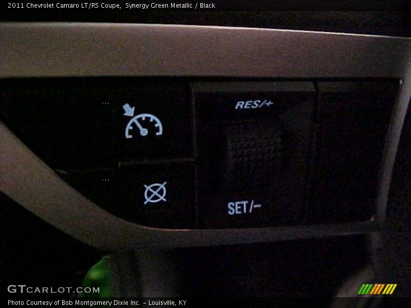 Synergy Green Metallic / Black 2011 Chevrolet Camaro LT/RS Coupe