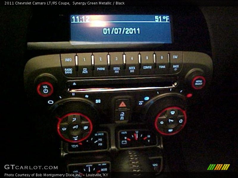 Synergy Green Metallic / Black 2011 Chevrolet Camaro LT/RS Coupe