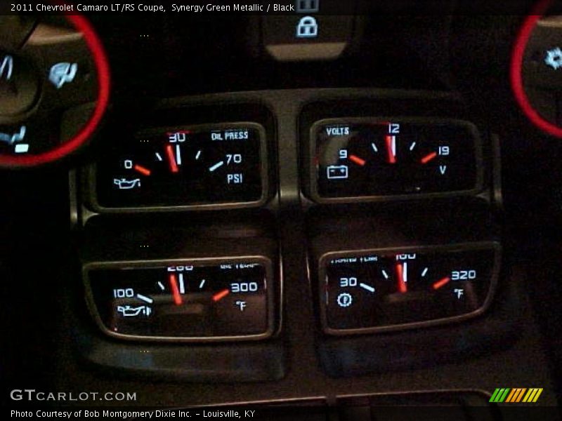 Synergy Green Metallic / Black 2011 Chevrolet Camaro LT/RS Coupe