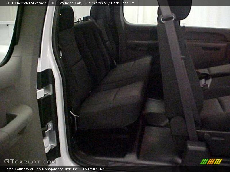 Summit White / Dark Titanium 2011 Chevrolet Silverado 1500 Extended Cab
