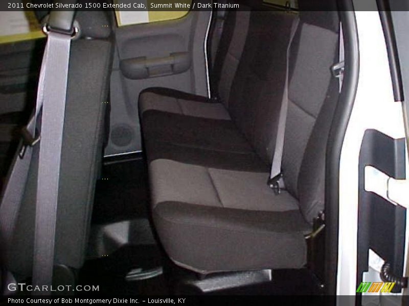 Summit White / Dark Titanium 2011 Chevrolet Silverado 1500 Extended Cab